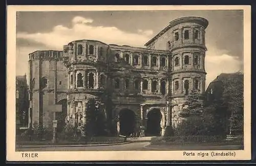 AK Trier, Porta Nigra, Landseite