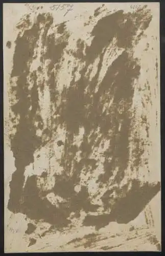 Handzeichnung / Ansichtskarten-Entwurf Künstler-AK Krenzle, original Entwurf für die spätere Ansichtskarte, Signiert