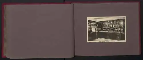Fotoalbum mit 54 Fotografien, Ansicht Delitzsch, Löwen-Apotheke in der Breite Strasse 15, Inh. A. Schunke, 