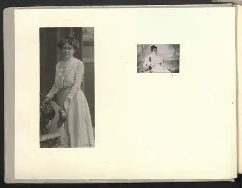 Fotoalbum mit 110 Fotografien, Hans Hertlein AG Fahrrad - & Maschinen-Fabrik Dresden, Hochrad, Radfahrclub, Orden