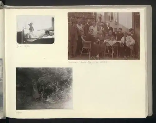 Fotoalbum mit 110 Fotografien, Hans Hertlein AG Fahrrad - & Maschinen-Fabrik Dresden, Hochrad, Radfahrclub, Orden