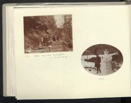 Fotoalbum mit 110 Fotografien, Hans Hertlein AG Fahrrad - & Maschinen-Fabrik Dresden, Hochrad, Radfahrclub, Orden