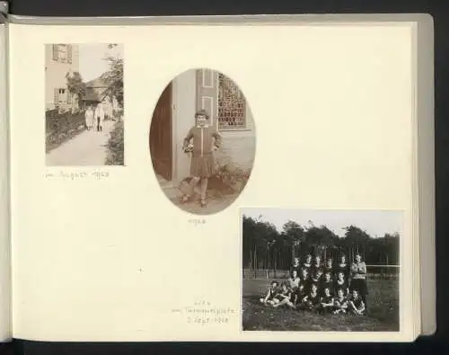 Fotoalbum mit 110 Fotografien, Hans Hertlein AG Fahrrad - & Maschinen-Fabrik Dresden, Hochrad, Radfahrclub, Orden