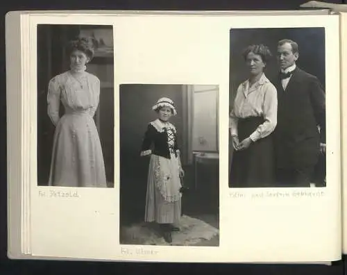 Fotoalbum mit 110 Fotografien, Hans Hertlein AG Fahrrad - & Maschinen-Fabrik Dresden, Hochrad, Radfahrclub, Orden