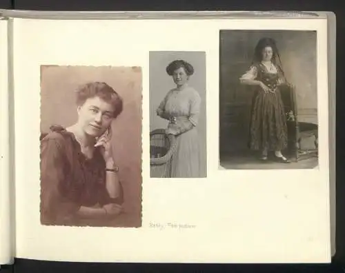Fotoalbum mit 110 Fotografien, Hans Hertlein AG Fahrrad - & Maschinen-Fabrik Dresden, Hochrad, Radfahrclub, Orden