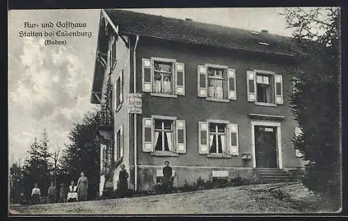 AK Stalten bei Endenburg, Kur- und Gasthaus von A. Oswald