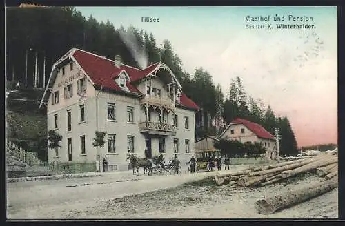 AK Titisee, Gasthof und Pension, Bes. K. Winterhalder