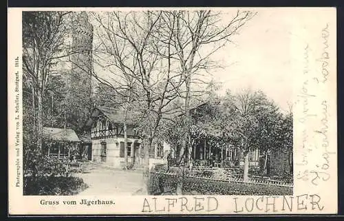 AK Stuttgart, Gasthaus Jägerhaus