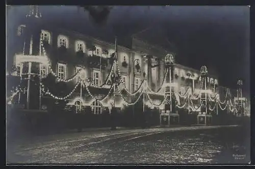 AK Karlsruhe, Karlsruher Jubiläumsfesttage Sept. 1906