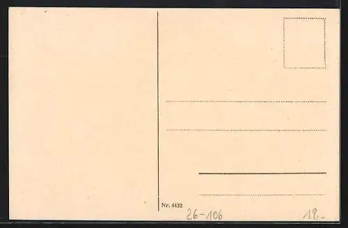 Künstler-AK W.I. unsign.: Matrose mit Mützenband des Kriegsschiffes S.M.S. Augsburg