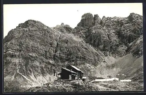 AK Karlsbaderhütte in den Lienzer Dolomiten