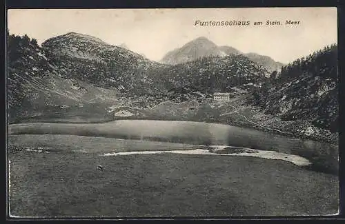 AK Funtenseehaus am Stein. Meer