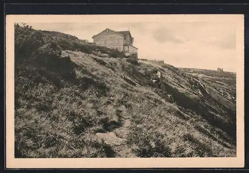 AK Prinz Heinrich-Baude im Riesengebirge