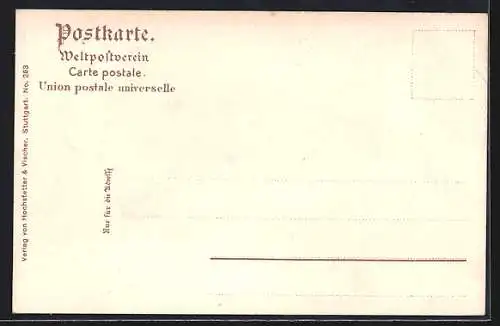 AK Die württembergischen Grafen & Herzoge vom 13.-17. Jahrhundert-Die Zünfte huldigen den Fürsten