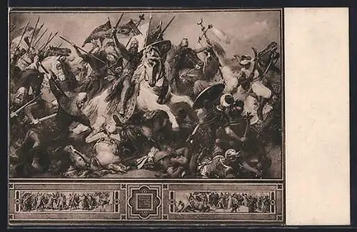 AK Wislicenus, Barbarossas Sieg bei Ikonium