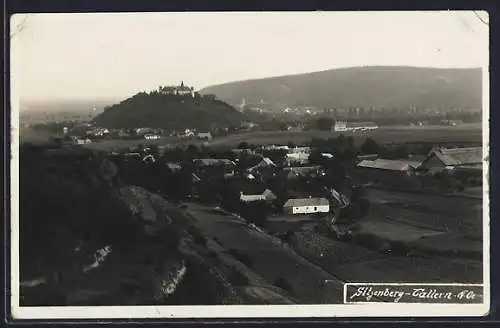 AK Sitzenberg-Tallern, Totalansicht von einen Berg aus