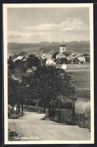 AK Pölla /N.-Oe., Neu Pölla mit Kirche