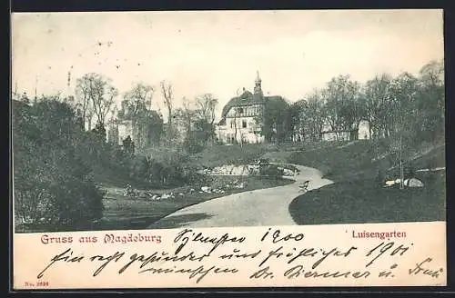 AK Magdeburg, Der Luisengarten