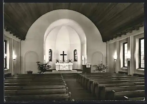 AK Oldenburg /Old., Evangelisch-lutherische Christuskirche, Innenansicht