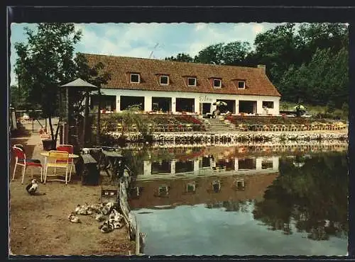 AK Schleswig an der Schlei, Cafe Eden im Tierpark