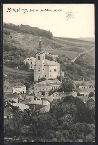 AK Kalksburg /N.-Oe., Teilansicht mit Kirche