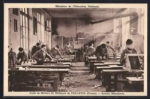 AK Ecole de Métiers du Batiment de Felletin-Section Menuiserie, Tischler