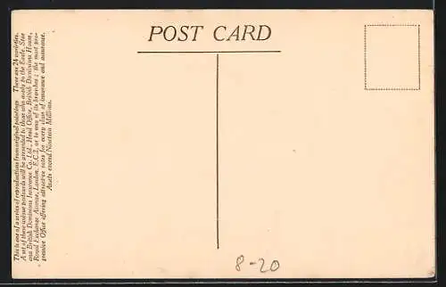 AK Schutzengel über protestierenden Arbeitern, British Dominions who consider every case on its merits