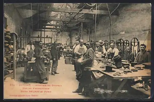 AK Quillan, Industrie du Chapeau, Hutmacher