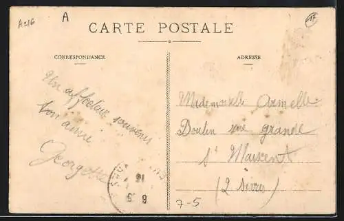 AK Chatelaillon, Marais salants-Blick zu den Salzwiesen