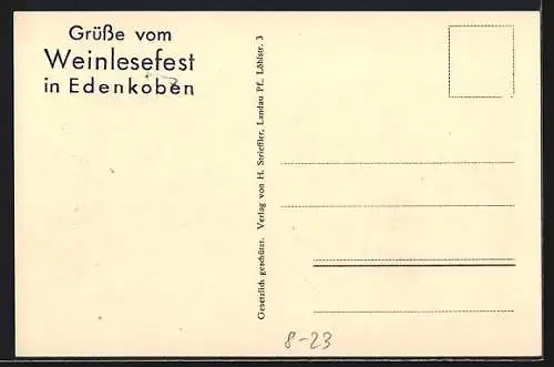 AK Bauern bei der Weinlese