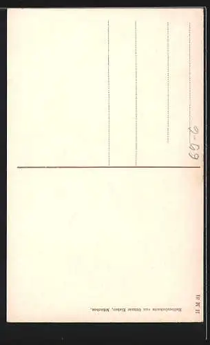 AK Frau im Schlammbad wird abgewaschen