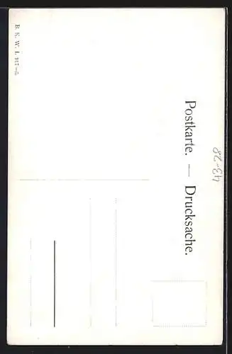 Lithographie Wien, Schusterbub, Wiener Typen