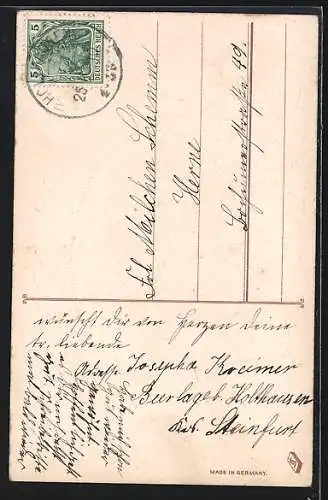 AK Osterküken auf einem riesigen Ei und Mädchen mit Schneeglöckchen