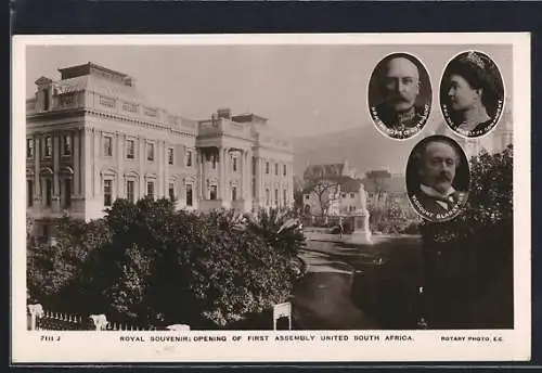 AK Cape Town, Opening of First Assembly Unites South Africa, Duke and Duchess of Connaught, Viscount Gladstone