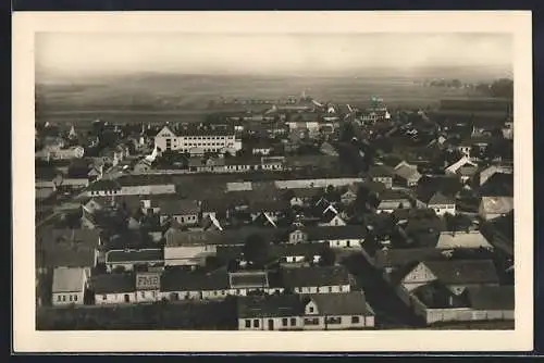 AK Stetí n. Lab., Teilansicht aus der Vogelschau