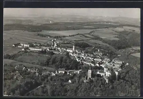 AK Schlaining, Fliegeraufnahme des Ortes