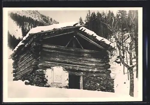 AK St. Leonhard, Pfandlerhütte wo Hofer gefangen wurde