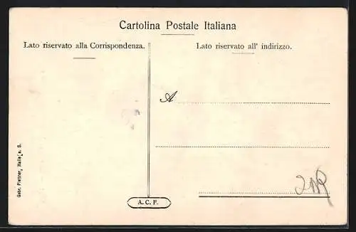 AK Firenze, Chiesa di Santa Croce, Il Primo Chiostro, con la Cappella Pazzi