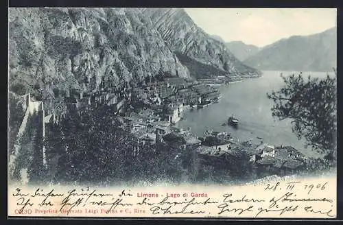AK Limone /Lago di Garda, Veduta generale