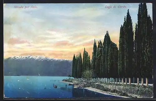 AK Salò /Lago di Garda, Strada per Salò