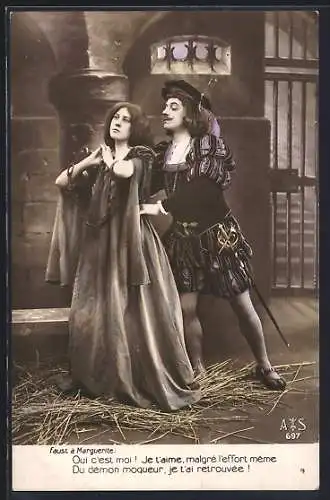 AK Faust à Marguerite: Oui c`est moi! Je t`aime...