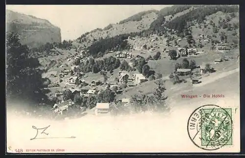 AK Wengen, Die Hotels