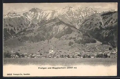 AK Frutigen, Panorama und Meggiserhorn