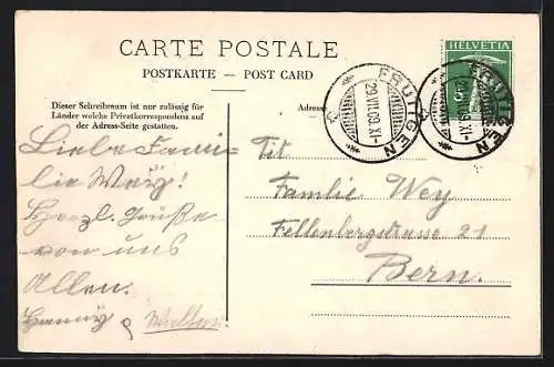 AK Frutigen, Panorama und Meggiserhorn