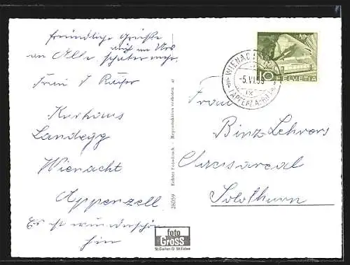 AK Wienacht, Gasthof & Kurhaus Landegg