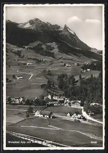 AK Weissbad /App., Teilansicht mit Schäfler & Ohrli
