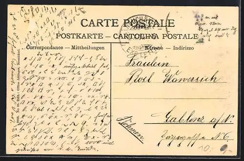 AK Neuchâtel, Le Port, Hafenpartie