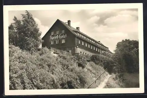 AK Klingenthal i. Vogtl., HO-Sporthotel Waldgut Aschberg