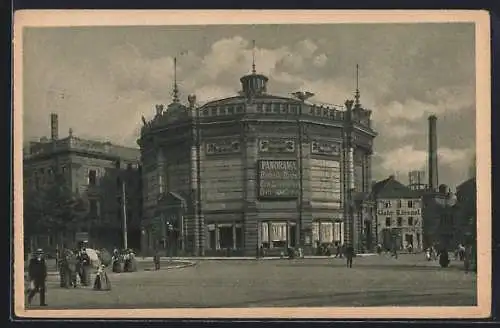 AK Leipzig, Restaurant Panorama, Rundbau