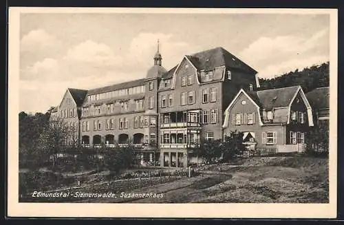 AK Edmundstal-Siemerswalde, Susannenhaus mit Anlagen